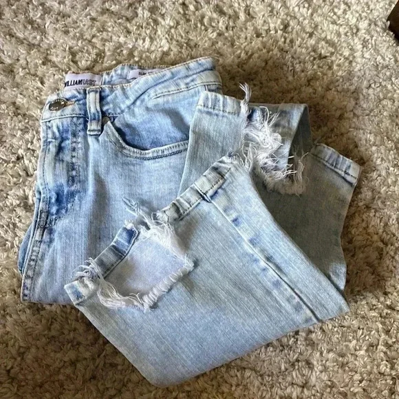 WILLIAM RAST Slim straight light denim jeans - Picture 2 of 7